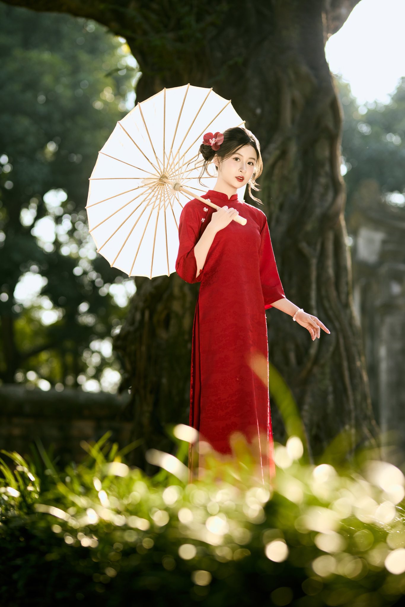 ÁO DÀI - VĂN MIẾU